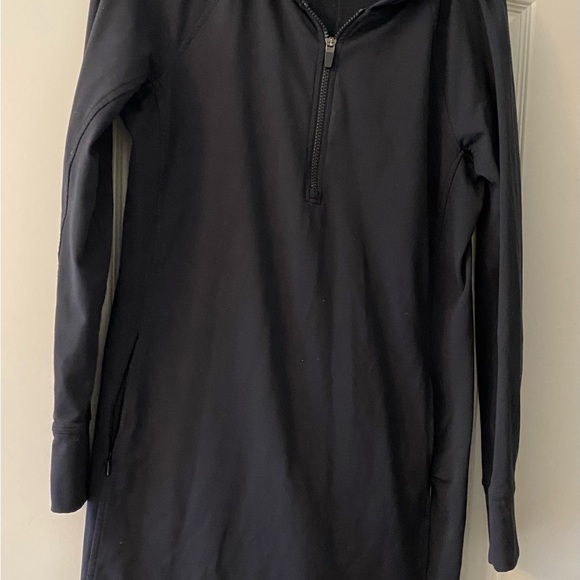 Duluth Trading Co Black Zip-Up Dress size medium - Picture 1 of 3